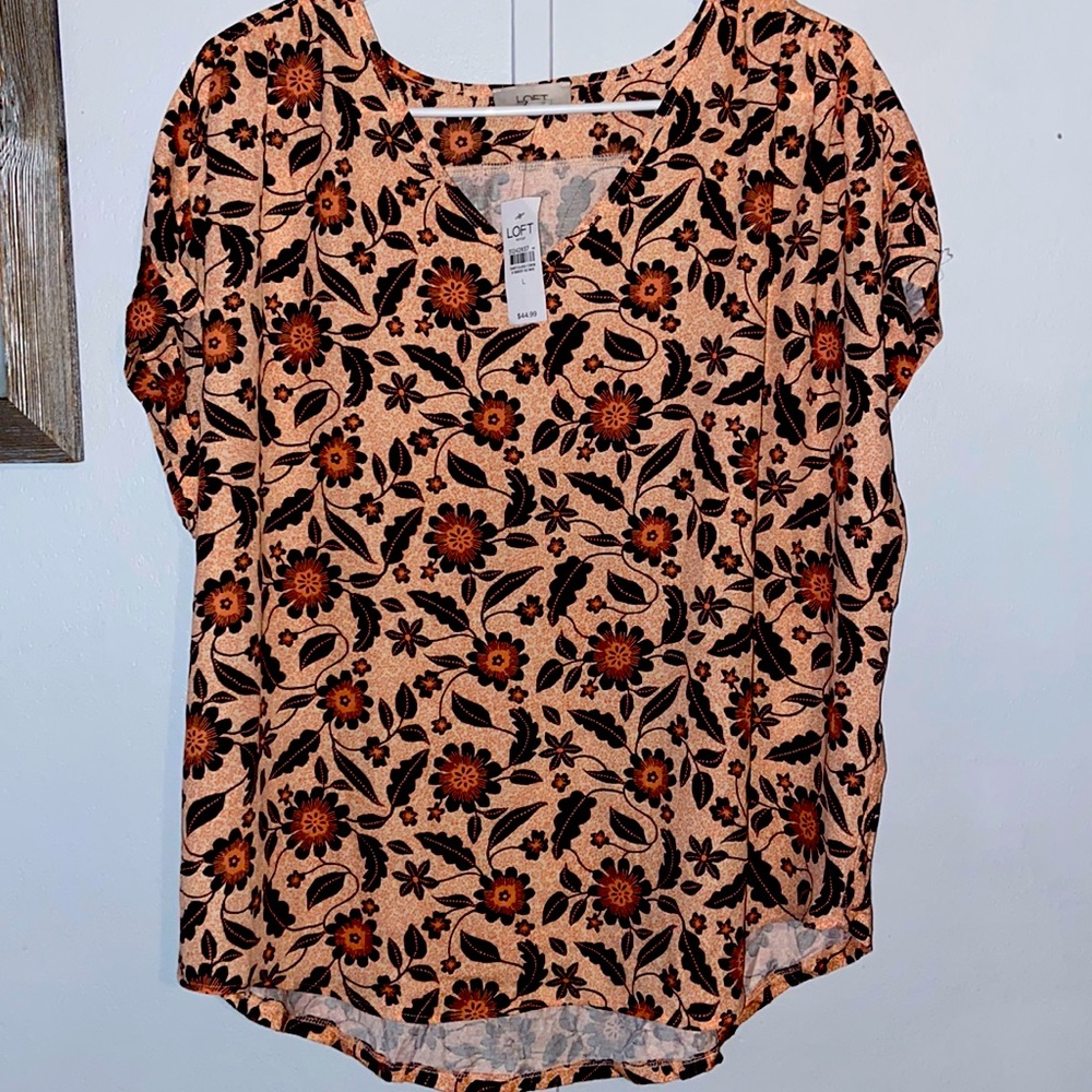LOFT blouse size large